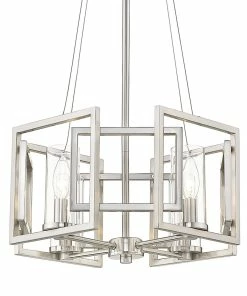 Golden Lighting American Farmhouse Marco 4 Light Pendant