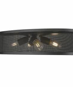 Golden Lighting Channing Flush Mount - 24