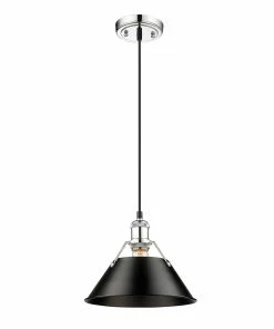 Golden Lighting American Farmhouse Orwell 1 Light Pendant - 10" - Closeout