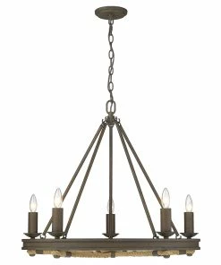 Golden Lighting Stokes 5 Light Chandelier