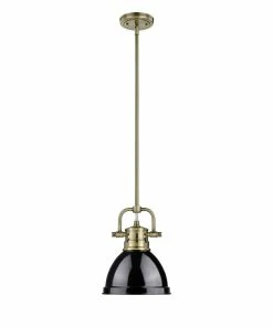 Golden Lighting Duncan Mini Pendant With Rod - Closeout
