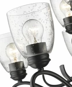 Golden Lighting American Farmhouse Parrish 9 Light Chandelier