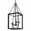 Golden Lighting American Farmhouse Smyth 3 Light Pendant