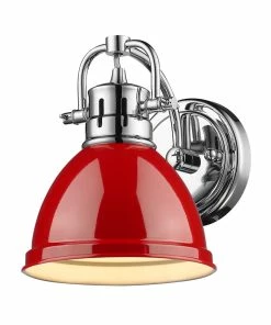 Buy ๐ฅ Golden Lighting American Farmhouse Duncan 1 Light Bath Vanity - Closeout โญ 38 Golden Lighting American Farmhouse Duncan 1 Light Bath Vanity - Closeout