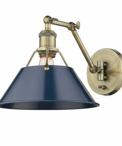 Golden Lighting Transitional Looks Orwell 1 Light Articulating Wall Sconce
