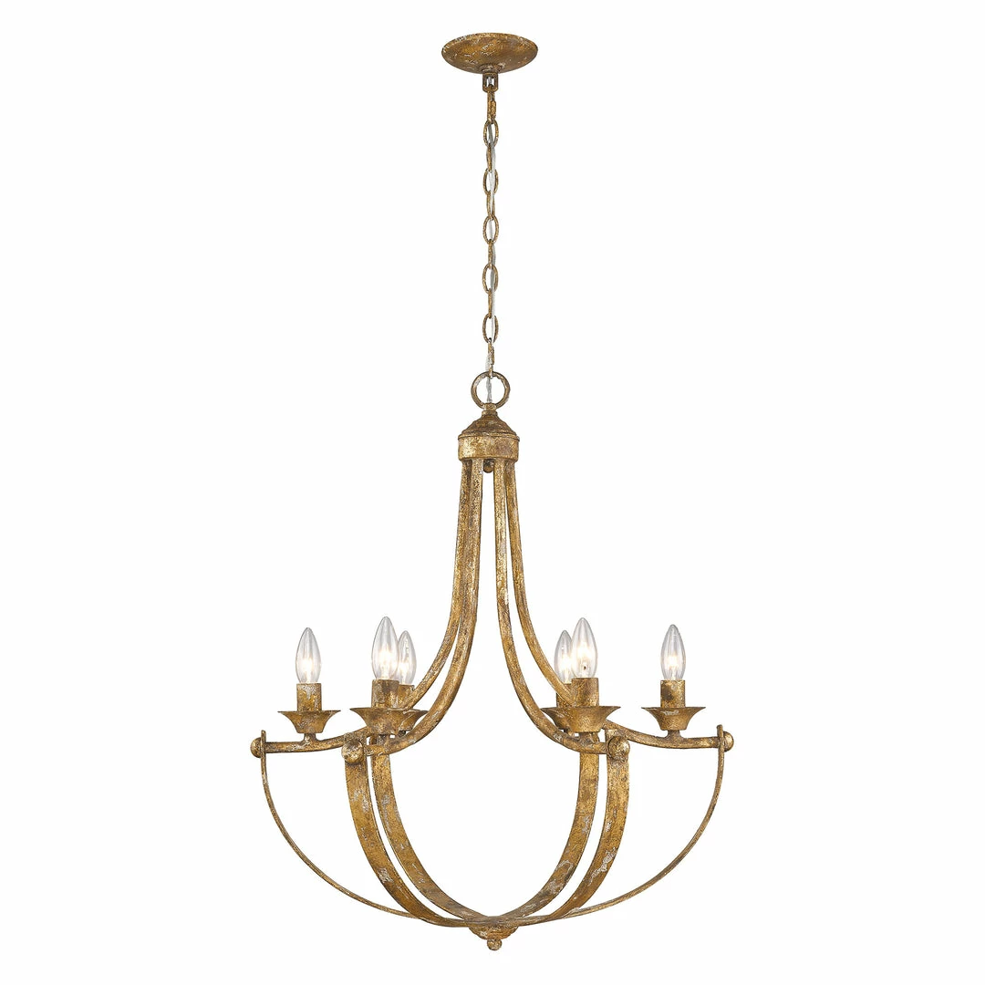Flash Sale ๐งจ Golden Lighting Victoria 6 Light Chandelier โจ 4 Golden Lighting Victoria 6 Light Chandelier