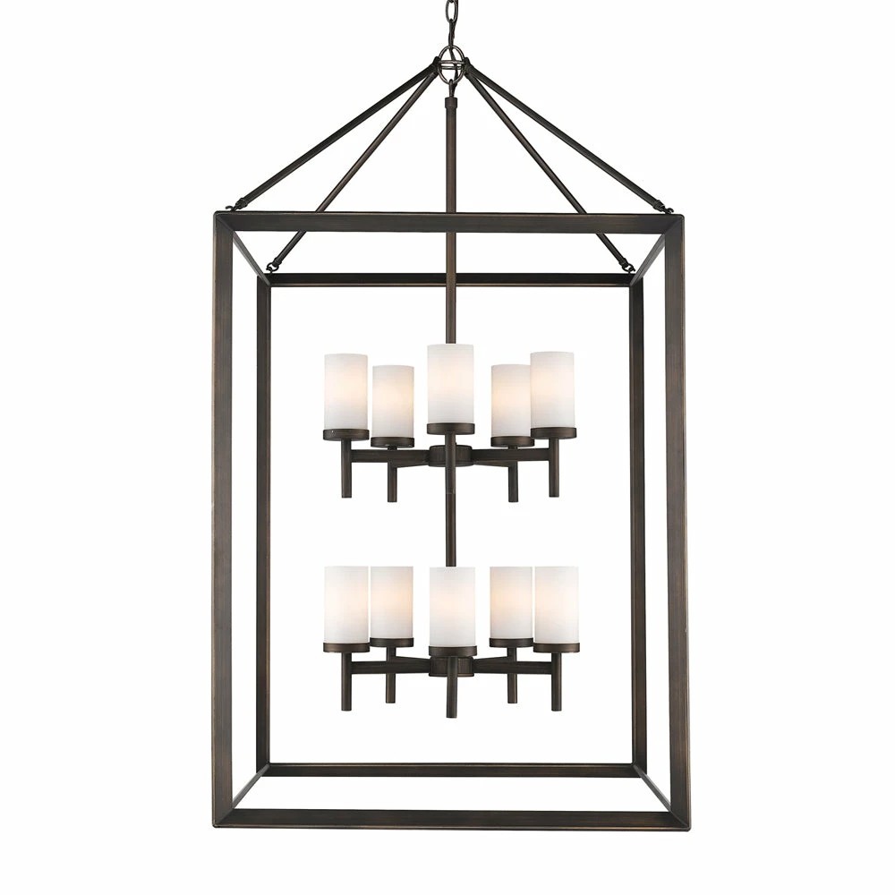 Deals ๐ Golden Lighting Smyth 10 Light Pendant - Closeout ๐ 3 Golden Lighting Smyth 10 Light Pendant - Closeout