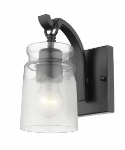 Golden Lighting Travers 1 Light Bath Vanity American Farmhouse