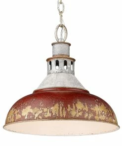 Golden Lighting American Farmhouse Kinsley Large Pendant