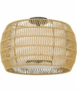 Golden Lighting Natural Designs Everly 4 Light Semi-Flush