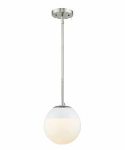 Golden Lighting Dixon Small Pendant With Rod - Closeout