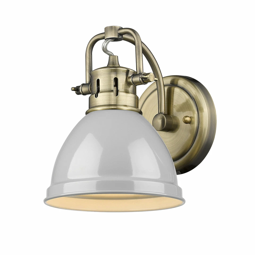 Buy ๐ฅ Golden Lighting American Farmhouse Duncan 1 Light Bath Vanity - Closeout โญ 23 Golden Lighting American Farmhouse Duncan 1 Light Bath Vanity - Closeout