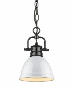 Golden Lighting Transitional Looks Duncan Mini Pendant With Chain - Closeout
