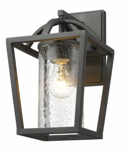 Golden Lighting Mercer Outdoor Medium Wall Sconce American Farmhouse