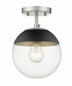 Golden Lighting American Farmhouse Dixon Semi-Flush - Closeout