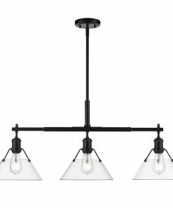 Outlet 😉 Golden Lighting Orwell Linear Pendant ✔️ 14 Golden Lighting Orwell Linear Pendant