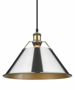 Golden Lighting Orwell Large Pendant - 14" - Closeout