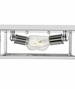 Golden Lighting Wesson Flush Mount American Farmhouse