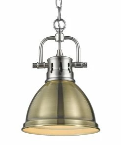 Golden Lighting Transitional Looks Duncan Mini Pendant With Chain - Closeout