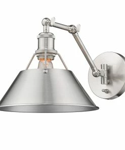 Golden Lighting Transitional Looks Orwell 1 Light Articulating Wall Sconce