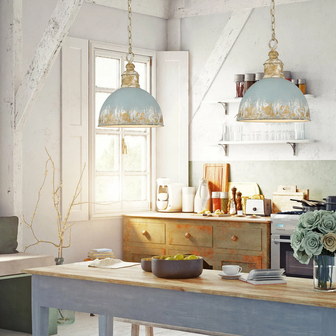 Best Pirce ๐ Golden Lighting American Farmhouse Alison Medium Pendant ๐ฅ 12 Golden Lighting American Farmhouse Alison Medium Pendant