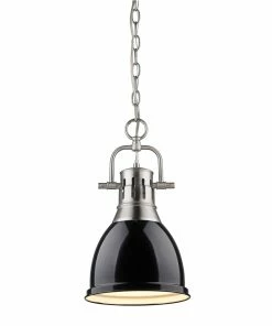 Promo 👍 Golden Lighting Duncan Small Pendant With Chain - Closeout American Farmhouse 🛒 27 Golden Lighting Duncan Small Pendant With Chain - Closeout American Farmhouse