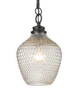 Golden Lighting American Farmhouse Adeline Medium Pendant