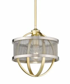 Golden Lighting Colson Mini Pendant (with Shade) - Closeout