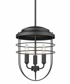 Golden Lighting Seaport 3 Light Pendant - Closeout