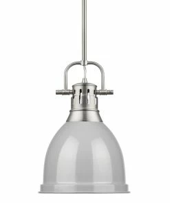 Golden Lighting Duncan Small Pendant With Rod - Closeout