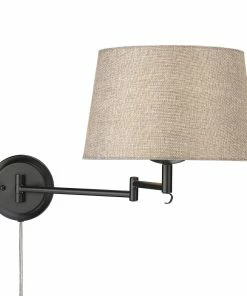 Golden Lighting American Farmhouse Eleanor 1 Light Articulating Wall Sconce