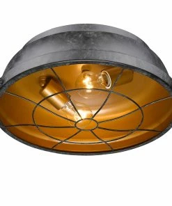 Golden Lighting American Farmhouse Bartlett Flush Mount