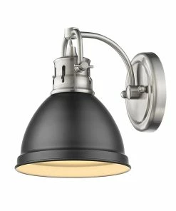 Golden Lighting American Farmhouse Duncan 1 Light Bath Vanity