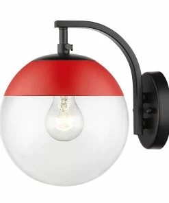 Golden Lighting Dixon 1 Light Wall Sconce - Closeout American Farmhouse