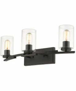 Golden Lighting American Farmhouse Monroe 3 Light Bath Vanity