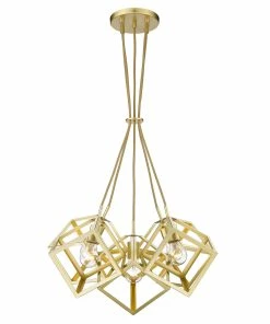 Golden Lighting American Farmhouse Cassio 5 Light Pendant