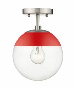 Golden Lighting American Farmhouse Dixon Semi-Flush - Closeout