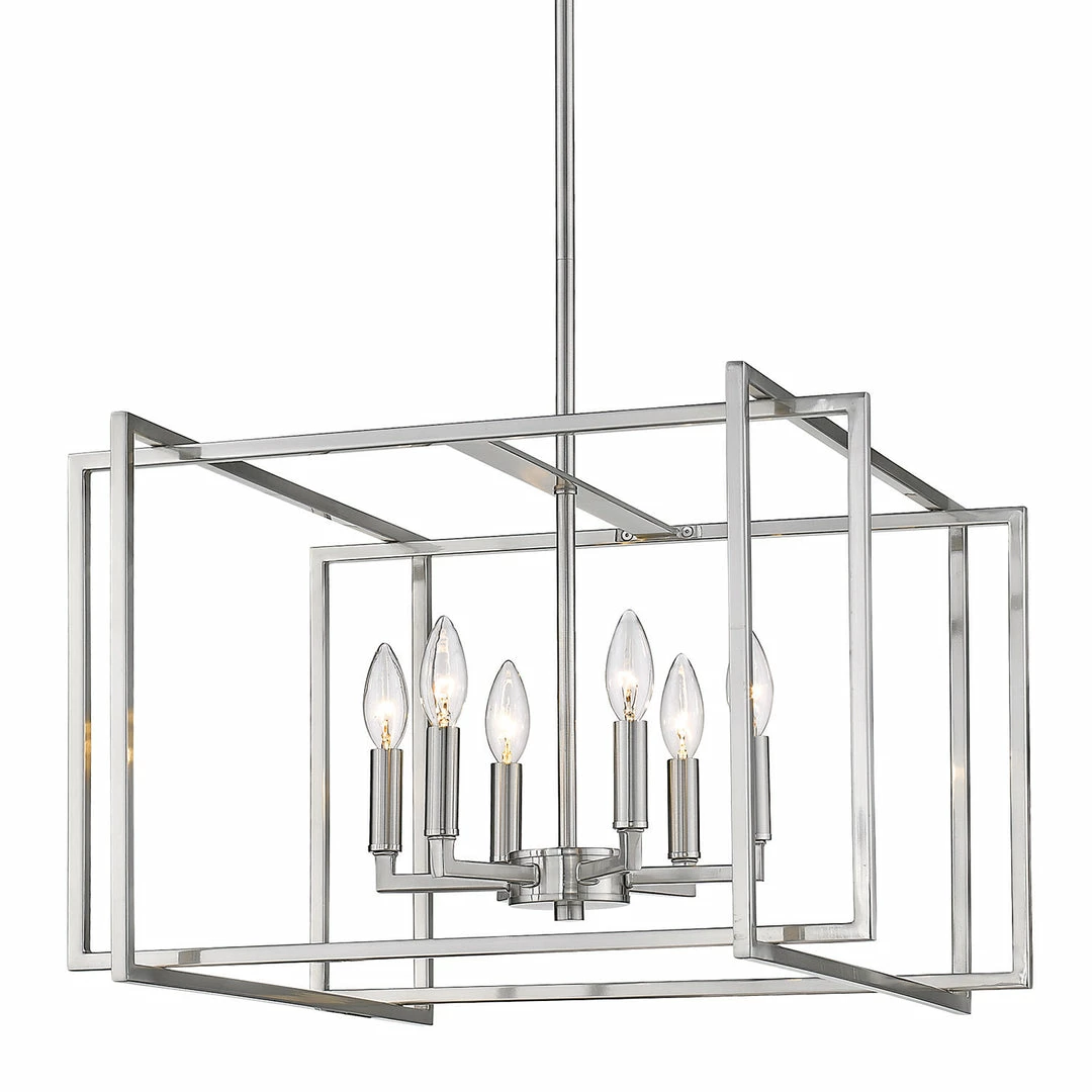 Discount ๐ Golden Lighting Tribeca 6 Light Chandelier - Closeout American Farmhouse ๐ฅฐ 8 Golden Lighting Tribeca 6 Light Chandelier - Closeout American Farmhouse