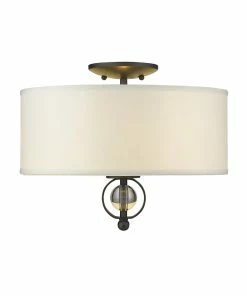 Golden Lighting Cerchi Flush Mount