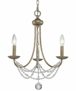 Golden Lighting Mirabella 3 Light Mini Chandelier
