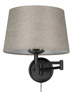 Golden Lighting American Farmhouse Eleanor 1 Light Articulating Wall Sconce