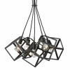 Golden Lighting American Farmhouse Cassio 5 Light Pendant