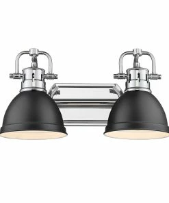 New ✨ Golden Lighting Duncan 2 Light Bath Vanity 👍 191 Golden Lighting Duncan 2 Light Bath Vanity
