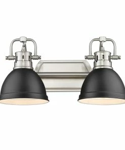 New ✨ Golden Lighting Duncan 2 Light Bath Vanity 👍 222 Golden Lighting Duncan 2 Light Bath Vanity