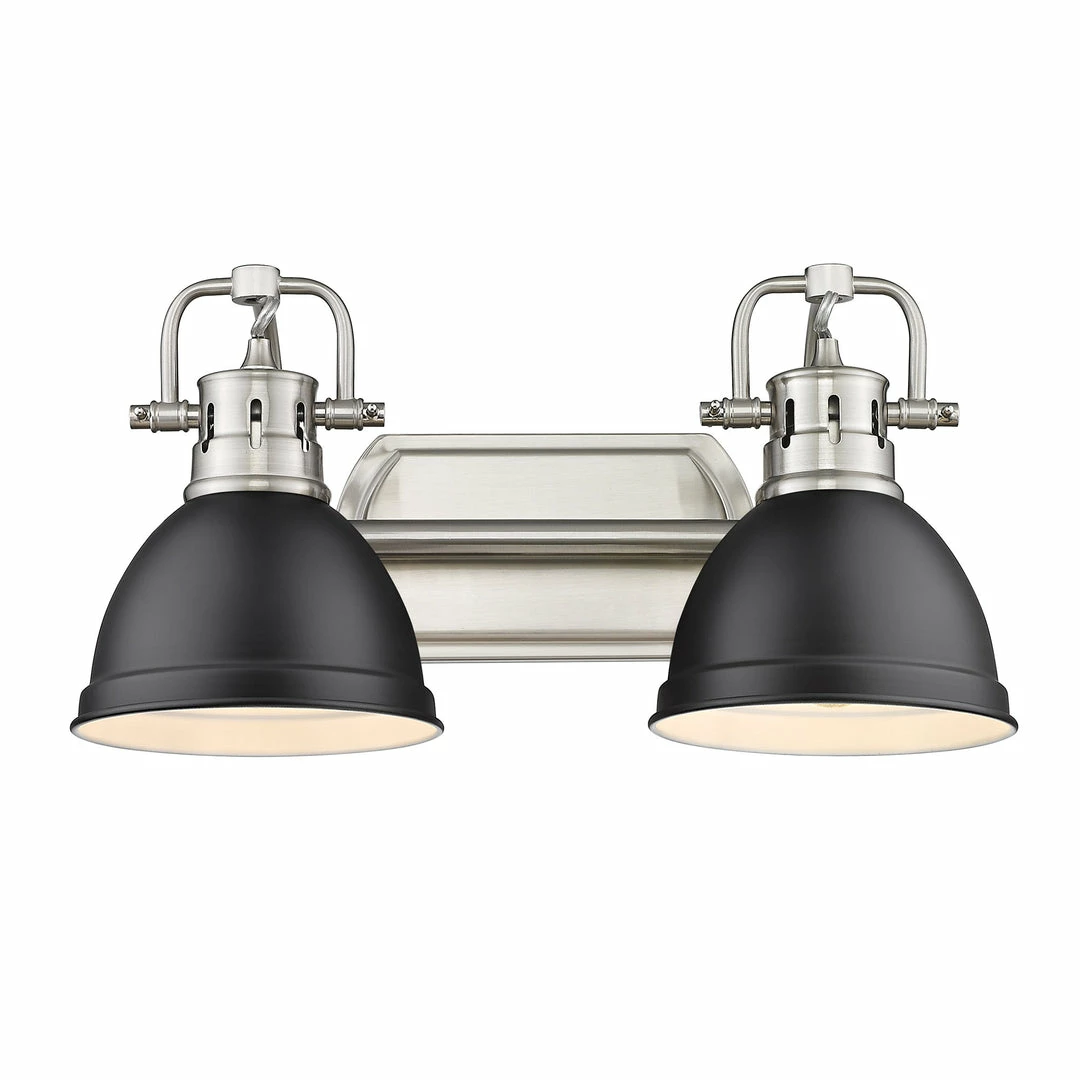 New ✨ Golden Lighting Duncan 2 Light Bath Vanity 👍 98 Golden Lighting Duncan 2 Light Bath Vanity