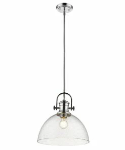 Cheapest 👍 Golden Lighting American Farmhouse Hines 1 Light Large Pendant 👍 43 Golden Lighting American Farmhouse Hines 1 Light Large Pendant