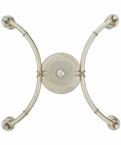 Flash Sale 🌟 Golden Lighting Cambay 4 Light Semi-Flush American Farmhouse 👏 13 Golden Lighting Cambay 4 Light Semi-Flush American Farmhouse