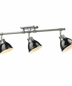 Golden Lighting American Farmhouse Duncan Semi-Flush - Track Light