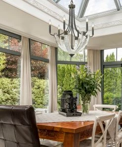 Top 10 ๐ Golden Lighting Elwood 6 Light Chandelier American Farmhouse โ๏ธ 11 Golden Lighting Elwood 6 Light Chandelier American Farmhouse