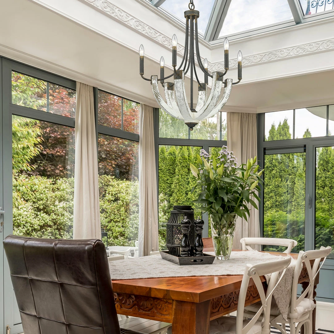 Top 10 ๐ Golden Lighting Elwood 6 Light Chandelier American Farmhouse โ๏ธ 7 Golden Lighting Elwood 6 Light Chandelier American Farmhouse